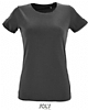 Camiseta Mujer Regent Fit Sols - Color Gris Oscuro